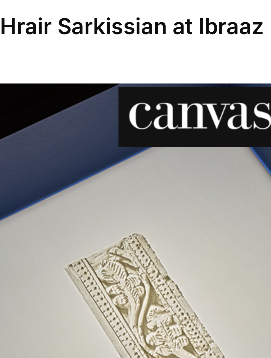 Hrair Sarkissian exhibition